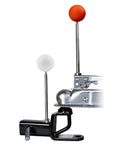 Two Pack Tall Adjustable Magnetic Trailer Alignment Kit With Extendable Poles for quick hitch magnetic line up shown