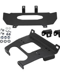 Heavy Duty Winch Mount For 2019 And Up Polaris RZR XP 1000 And XP 4 1000 Beefy Front Mounting Bracket, aluminum, bolt-on parts