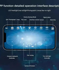 Mobile app interface for Biomimetic Devil Fish Inspired Six Channel Waterproof RC Boat With WiFi Phone Control And Built In Camera
