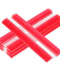 Red piano hinge example for Self Adhesive Acrylic Cabinet And Window Hinges With Adjustable Angles 4 Pack Transparent Piano Hinges