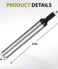 Audible Edge Finder Pro Grade Precision Tool With High Accuracy Edge Detection To Within 0.0001 Inches For Quick, Precise Edge Locating And Setup On CNC Milling And Machining Workpieces. 3/8in shank, 0.2in head, 2.9in long steel edge finder