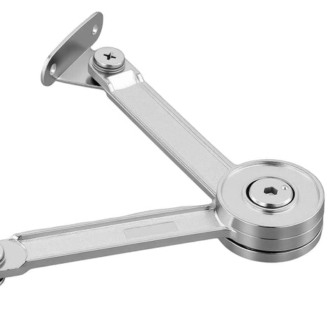 Stainless steel hinge from Soft Close Lid Hinges Kit Of 8 With Hydraulic Dampers For Cabinets Chests Wardrobes And Boxes