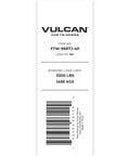 Label showing specs for Car Tie Down Replacement Straps With RTJ Hooks 96 Inch 4 Pack 3,300 Pound Safe Working Load