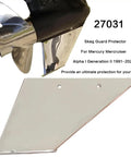 Skeg Guard For Alpha One Gen 2 Boats Protects Against Ramp Drag And Wear Corrosion Heavy Duty Marine Grade Stainless Steel Direct OEM Replacement 27031 Fits Mercury MerCruiser 1991 To Present