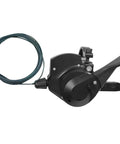 9 Speed Right Thumb Gear Shifter For Mountain, Road, Folding And Commuter Bikes With Visual Window And Inner Cable