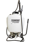 4 Gallon Backpack Sprayer For Lawn And Garden With Translucent Tank Wide Mouth For Easy Fill And Clean Cushioned Grip Shut Off