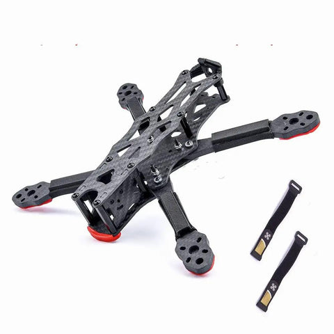 Carbon Fiber Quadcopter Frame Kit With 5.5mm Arms For 6 Inch HD FPV RC Racing Drones Replaceable Accessories, lightweight and durable frame.
