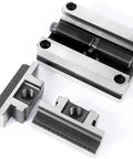 Shop Grade Flat Nose Pliers Featuring Self Centering Cnc Bench Clamp And Four Rotary Table Fixture for precision machining components.