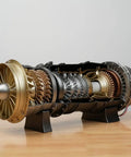 Realistic Turbofan Jet Engine Model Kit for 3D Printers, 1 To 20 Scale Aircraft Engine, Turbojet Engine Model display