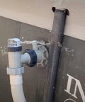 Air Jet Valve Replacement Kit For Above Ground Pools, Compatible With 26165EH and More, installed on pool wall