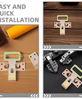 Heavy Duty Sofa Position Buckles Set For Secure Stable Couch Connections That Installs Fast And Keeps Sofa Frames Aligned