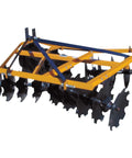 Angle Frame Disc Harrow For 4.5 Ft Field Use With Adjustable Two Settings Sealed Bearings 1 In Solid Steel Axle Heavy Duty Model 16 12 C