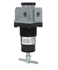 Relieving 1/4 Inch NPT Air Regulator With 250 Psi Max And 50 CFM At 100 Psi 40 To 120 F Operating Range Made In USA Heavy-Duty