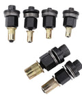 Hand Rivet Nut Tool Kit For Auto And Metalwork Drill Operated Rivnut Set With Heavy Duty Carbon Steel Mandrel Sizes 10-24 6-32 8-32