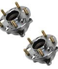 Rear Wheel Bearing And Hub Assembly Set 2 Piece Direct Fit DIY Friendly for 2008 to 2012 Honda Accord and 2009 to 2014 Acura TSX