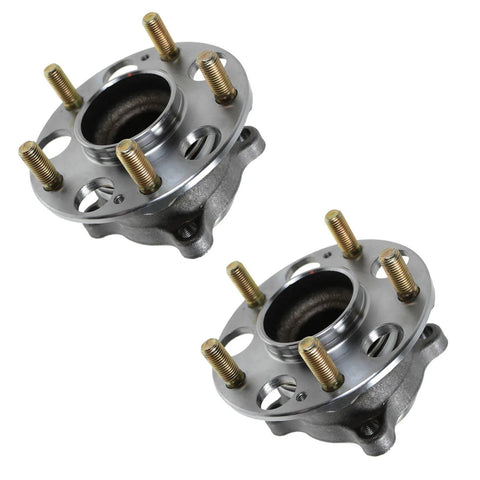 Rear Wheel Bearing And Hub Assembly Set 2 Piece Direct Fit DIY Friendly for 2008 to 2012 Honda Accord and 2009 to 2014 Acura TSX
