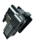 Ultimate Automatic Mt-20 Optical Fiber Cleaver High Precision Cutting Tool For Fusion Splicer Cable Repair side angle view.
