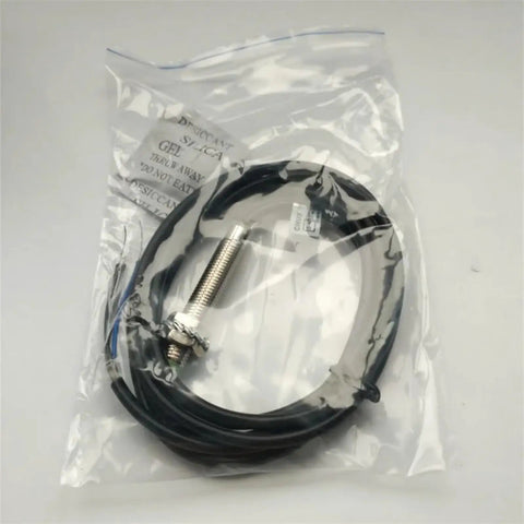 Inductive Proximity Sensor Switch For M8 2mm Range PNP NPN 5V 24V DC Auto Motion Sensor For Air Cylinders IM8 2 DPA DPB Cylinder Type NO NC Plug And Play High Sensitivity Durable Housing Easy Install, bagged with cable