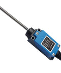 Two Pack ME 9101 Momentary Limit Switch With Flexible Coil Spring Rod NC No Contacts 5A 250V AC And 0.4A 115V DC Rated