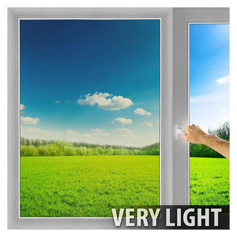Very Light Window Film With High Heat Rejection And UV Cut 36 Inch By 14 Foot Roll Durable Scratch Resistant Tint