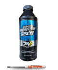 BG Universal Cooling System Sealer Stops Leaks Fast Radiator Heater Core 12 Oz bottle with blue label and cap