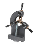 Rock Solid Metal Steady Rest For Mini Lathes With Three Point Grip And Zero Wiggle Room providing support for 0618 CJ18 7x12 models.