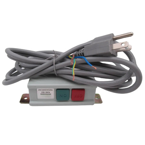 One Set 110 Volt Switch On Off Box And Cord Replacement For Industrial Sewing Machine Clutch Motors Compatible With Pfaff Juki Singer