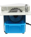 Front view of Powerful 750W Lapidary Saw Polisher Kit With Adjustable Speed 800 To 10000 RPM For Polishing, Cutting, Grinding And Carving Jade
