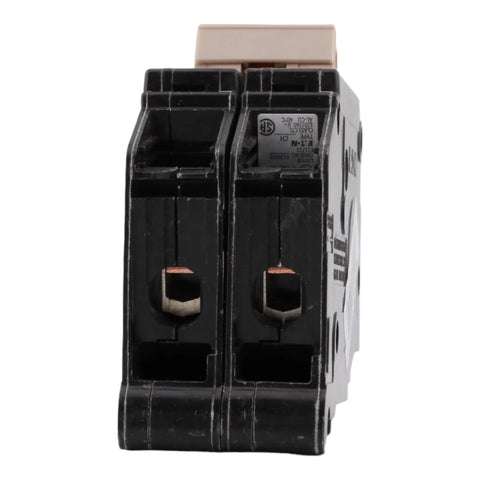 240 Volt 40 Amp Double Pole Circuit Breaker UL Listed 10kAIC Heavy Duty Built Tough For Home Panels And Light Commercial Use High Load Protection And Easy Install front view