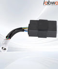Kawasaki KLF 300 Bayou CDI Box Ignitor Replacement For 1988 1995 ATV front view, easy install black ignition module