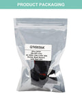 Two Pack DPST Four Pin Two Position On Off Boat Rocker Toggle Switches With Durable Nylon PA66 Housing Anti Corrosion And Anti Acid Easy Buckle Mounting For Marine Electrical Systems in sealed bag