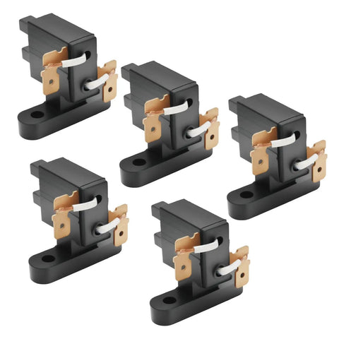 Honda Universal Generator Carbon Brush Assembly Replacement Five Pack with spacers, shown from front angle