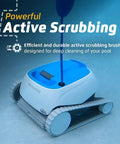 Proteus DX3 Automatic Robotic Pool Vacuum Cleaner With Wall Climbing And Active Scrubber Brush for in-ground pools