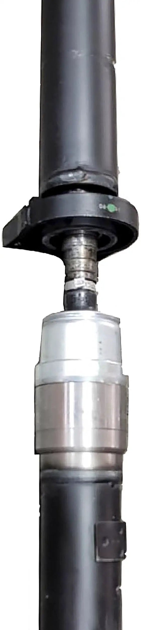 Heavy Duty Rear Driveshaft Assembly Featuring Dual Center Support Bearings And Cv Joint Ends showing CV joint ends and support detail.