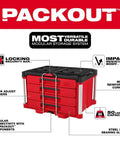 Beefed Up 4 Drawer Modular Tool Box With Impact Resistant Body Metal Reinforced Corners Ball Bearing Drawers Internal Organization