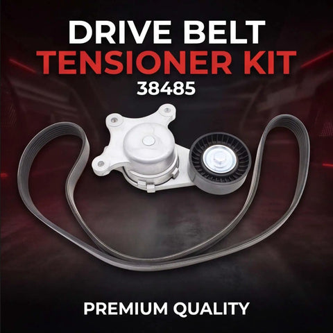 Drive Belt Tensioner Kit For Ford Edge Explorer Flex MKS MKT MKX MKZ 2010 2019 3 5L V6 Replaces BT4E6B209CC 7T4E6B209EB Fix Your Ride Smooth No Worries Just Install Plug And Play Reliable Beast Mode Upgrade. serpentine belt tensioner kit with pulley and belt, 38485