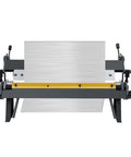 Workhorse Box Brake Style Sheet Metal Bender 24 Inch Adjustable From 0 To 135 Degrees Removable Interchangeable Fingers for Steel