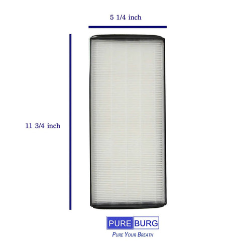 Replacement Filter Set For Whirlpool WPT60 Whispure Medium Air Purifier H13 True HEPA And Activated Carbon Pre Filters