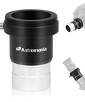 1.25 Inch Universal T Adapter Eyepiece Extension Tube With Filter Thread For Prime Focus Astrophotography Metal Body CNC Machined