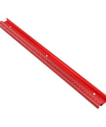 Red Aluminum Alloy 45 Degree T Track Miter Slot Fixture For Router Table And Table Saw Jig Guide Plus Bandsaw Sliding Track 500mm
