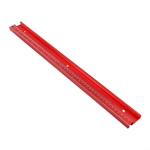 Red Aluminum Alloy 45 Degree T Track Miter Slot Fixture For Router Table And Table Saw Jig Guide Plus Bandsaw Sliding Track 500mm