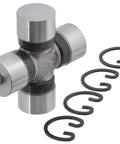 Heavy Duty Universal Joint Uj410 Standard OEM Fit Drivetrain Swap For Trucks And Suv smooth steel construction with clips.