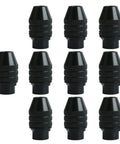 Tough As Nails 10 Pack Keyless Rotary Tool Chuck fully compatible with Dremel minis, featuring a carbon steel body.