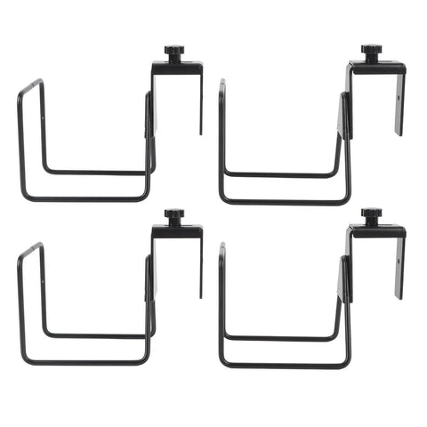 Adjustable Wall Mounted Hose And Pipe Rack For Lawn And Garage Cleanup Holds Eighty Feet Heavy Duty Alloy Steel Build Brackets