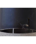 Close-up of vertical oval shell for Heavy Duty Tractor Muffler Fits IH 766 966 Hydro 100 Tractors Interchangeable With 534545R1