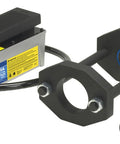 Heavy Duty Workhorse 15 Ton Air Hydraulic Rear Suspension Bushing Removal Tool Kit with adapter, including hydraulic pump and bushings.