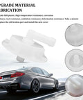 Radiator Coolant Reservoir Overflow Tank Cap With Joint For Honda Acura Cars, close-up view showing ABS plastic material