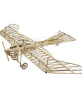 3D Wood Puzzle Kit Of Etrich Taube WW1 Vintage Airplane DIY Laser Cut Balsa Build, 1:18 scale, side view