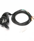24V 350W Brushed DC Motor Speed Controller With Thumb Throttle For Scooters, E Bikes, Go Karts, ATVs, UTVs, Drifts, Golf Carts And More With Overcurrent And Short Voltage Protections, Compact 3.8x2.7x1.5 Inch Module For Plug And Play Install, black thumb throttle with cable
