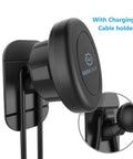 Magnetic Car Mount 2 Pack Universal Stick On Dashboard Phone Holder With Strong Magnets And Swift Snap Technology For Smartphones